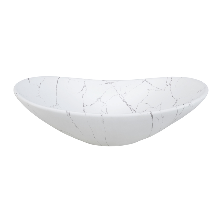 COMAD UN-LENA-MW17 - Lavoar pentru blat LENA 61,5x36 cm ceramică/ alb mat
