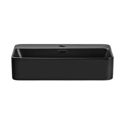 COMAD TRUST 2 BLACK (E-6282) - Lavoar pentru blat TRUST 55x38 cm ceramică/negru mat