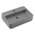 COMAD TRUST 2 MATT LIGHT GREY (E-6282) - Lavoar pentru blat TRUST 55x38 cm ceramică/gri mat