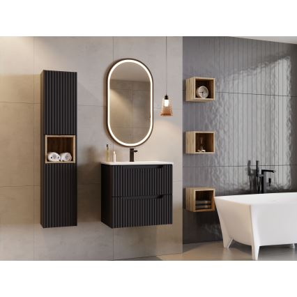 COMAD UM-2060RB DANCE 60-DP - Lavoar încastrat DANCE 62x40 cm ceramică/finisaj mat alb