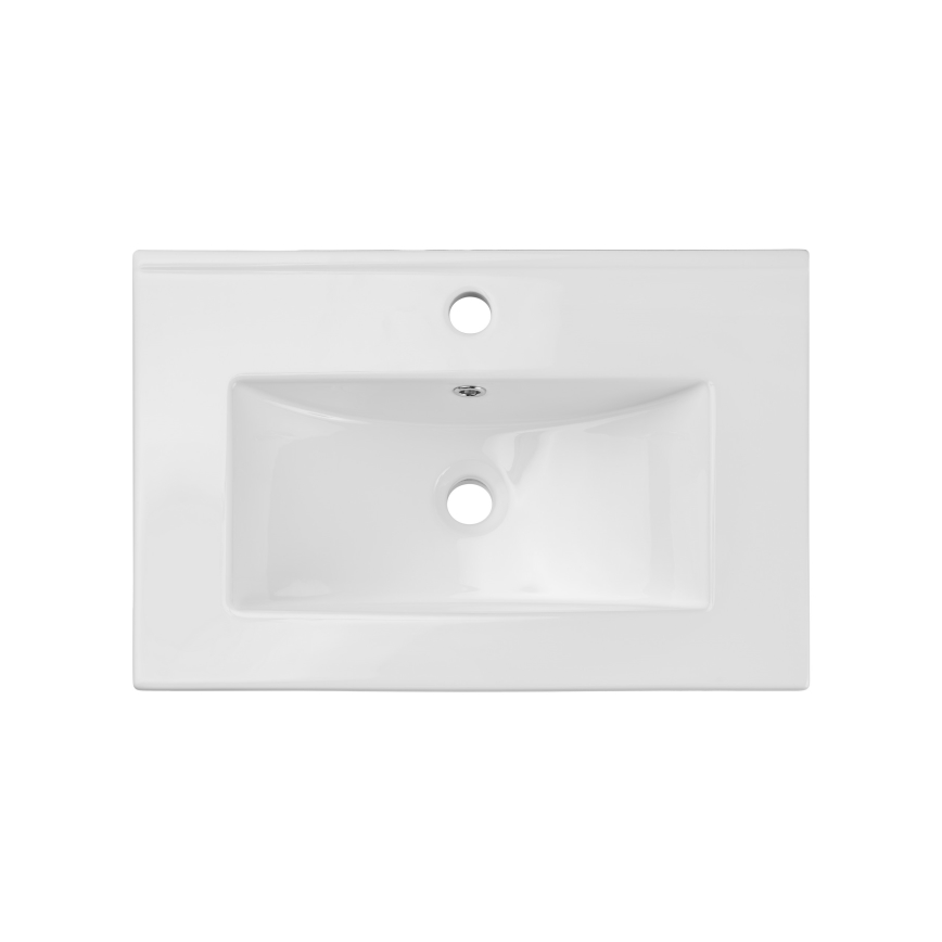 COMAD UM-2060RB DANCE 60 - Lavoar încastrat DANCE 62x40 cm ceramică/alb lucios