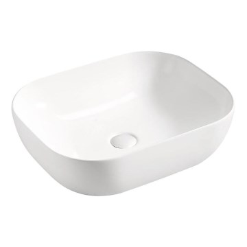 COMAD UM-6254 SMILE 50 DP - Lavoar pentru blat SMILE 50x40 cm ceramică/alb lucios