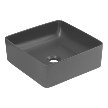 COMAD UM-6276 SLIM 40 GREY DP - Lavoar tip blat SLIM 37x37 cm ceramică/gri mat