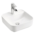 COMAD UM-6288 MAGIC 40 DP - Lavoar pentru blat MAGIC 40x40 cm ceramică/alb lucios