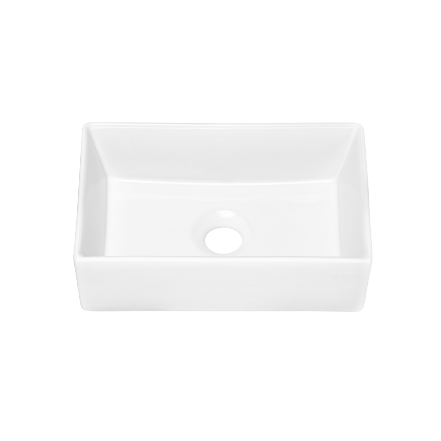 COMAD UN-GAJA35-SW 78570A(35) - Lavoar pentru blat GAJA 35x22 cm ceramică/alb lucios