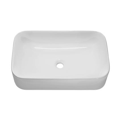 COMAD UN-KATI60-SW 7857B(60) - Lavoar pentru blat KATI 61x38 cm ceramică/alb lucios