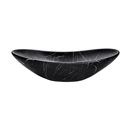 COMAD UN-LENA-MB2 - Lavoar pentru blat LENA 61,5x36 cm ceramică/negru mat