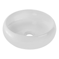 COMAD UN-WIKI-SW - Lavoar pentru blat WIKI, diametru 36 cm, ceramică/finisaj alb lucios