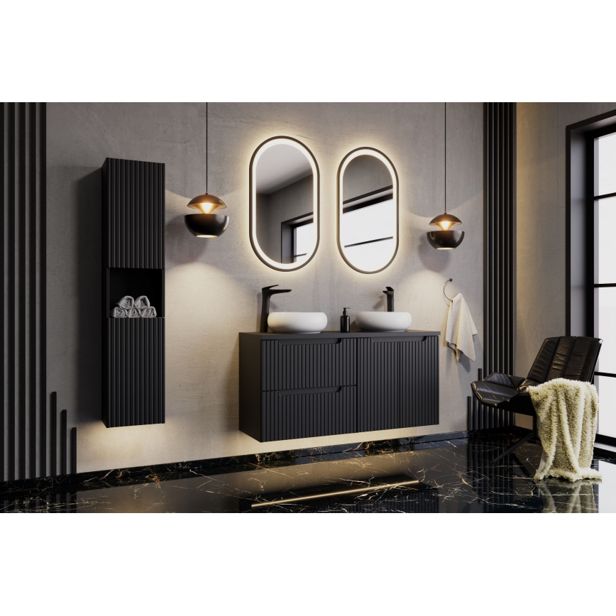 COMAD UN-WIKI-SW - Lavoar pentru blat WIKI, diametru 36 cm, ceramică/finisaj alb lucios