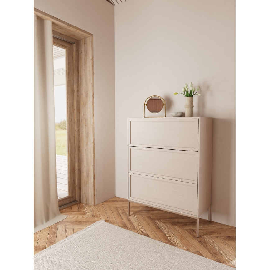 Comodă ALIN 80 x 40 cm, taupe