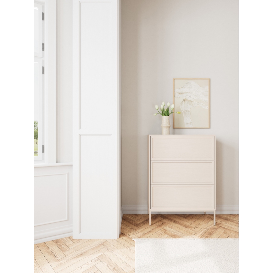 Comodă ALIN 80 x 40 cm, taupe