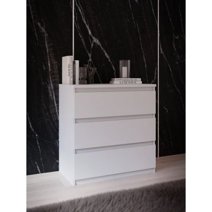 Comodă cu sertare MAO, albă