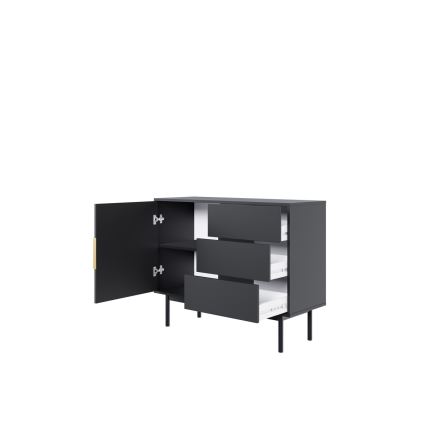 Comodă ELI neagră