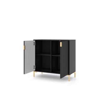 Comodă FLOP, neagră