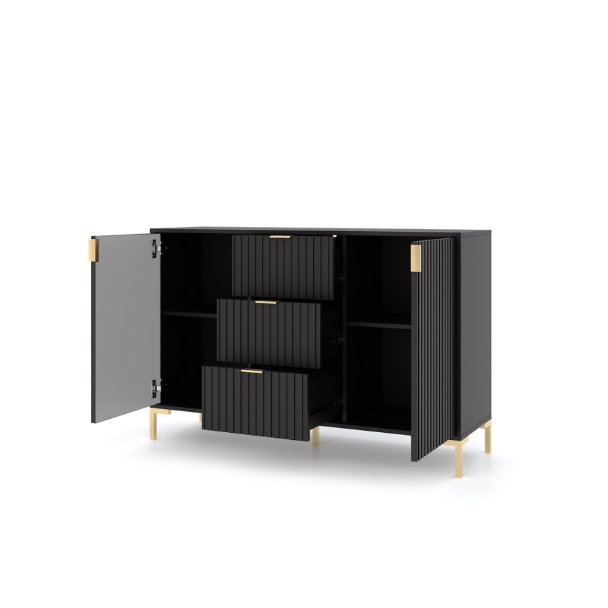 Comodă FLOP neagră