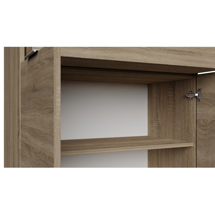 Comodă HOPE, stejar Sonoma