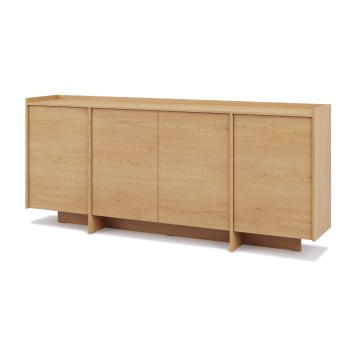 Comodă KEMI 200x90x38 stejar Cremona
