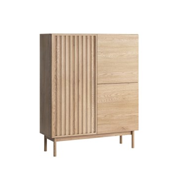 Comodă KIOTO 106x130x37 cm stejar Cremona