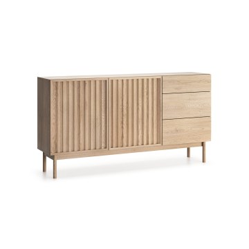 Comodă KIOTO 159x84x37 cm stejar Cremona