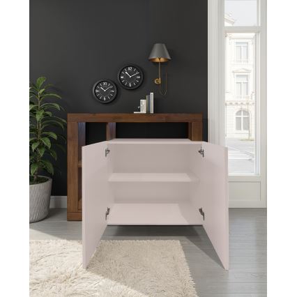 Comodă LENOR cașmir/stejar