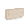 Comodă MADERA 160x75 cm stejar alb