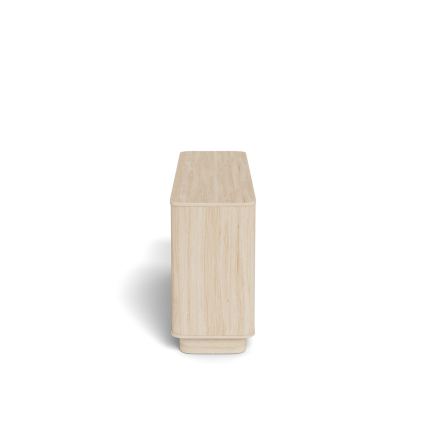 Comodă MADERA 160x75 cm stejar alb