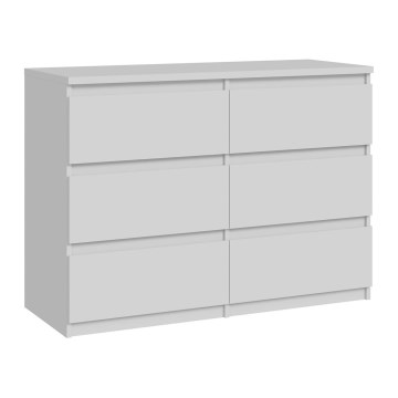 Comodă MAO cu sertare, albă