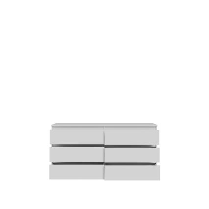 Comodă MAO cu sertare, albă