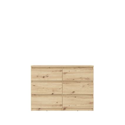 Comodă MAO cu sertare, stejar Artisan