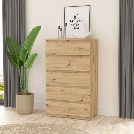 Comodă MAO cu sertare, stejar artisan