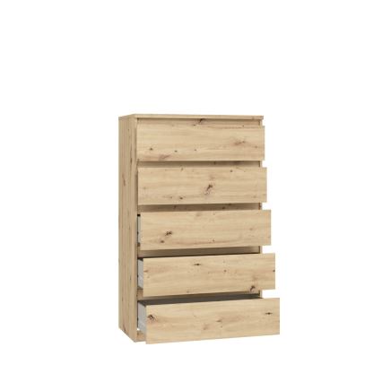 Comodă MAO cu sertare, stejar artisan