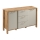 Comodă MENTA 138x81x40 cm stejar wotan/gri