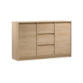 Comodă MIYABI 138x86x40 cm stejar Cremona