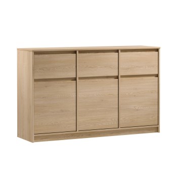 Comodă MIYABI 138x86x40 cm stejar Cremona