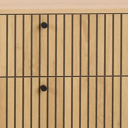 Comodă OLIVIA cu sertare, stejar