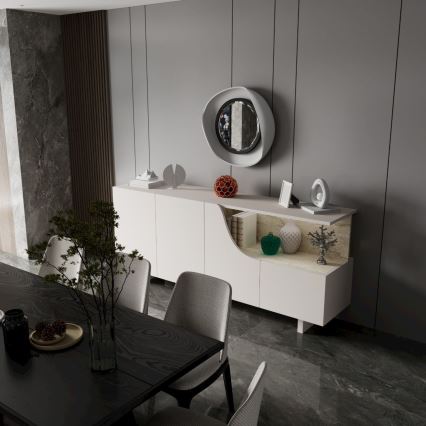Comodă ORBIS 180x40 cm crem/bej