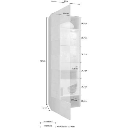 Comodă SERIAN albă