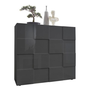 Comodă SERIAN antracit