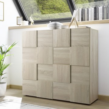 Comodă SERIAN stejar Sonoma