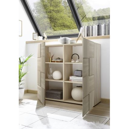 Comodă SERIAN stejar Sonoma