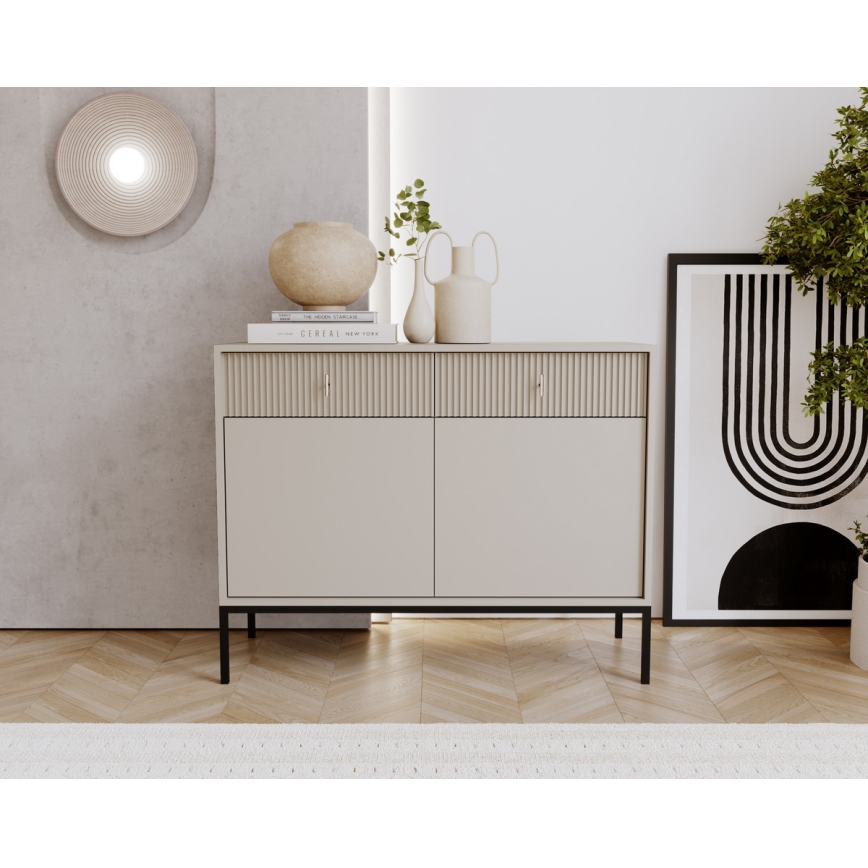 Comodă SUE, bej/cașmir