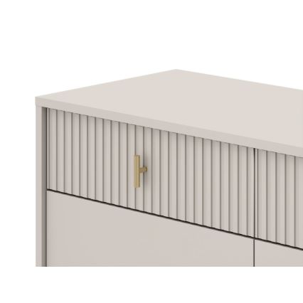 Comodă SUE, bej/cașmir