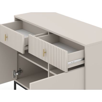 Comodă SUE, bej/cașmir