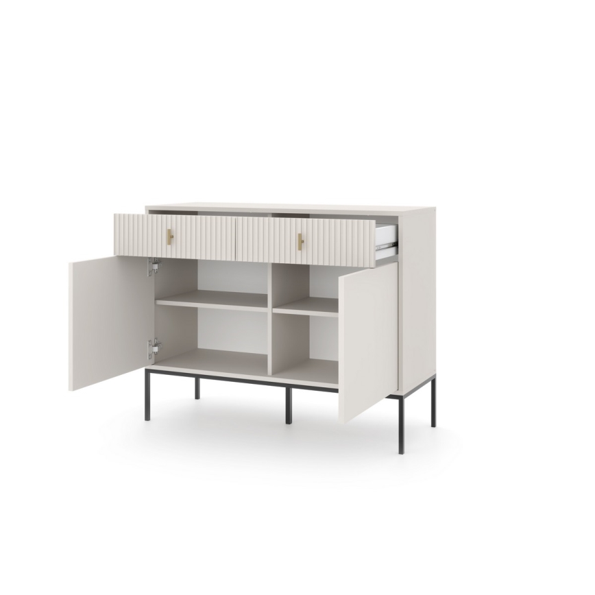 Comodă SUE, bej/cașmir