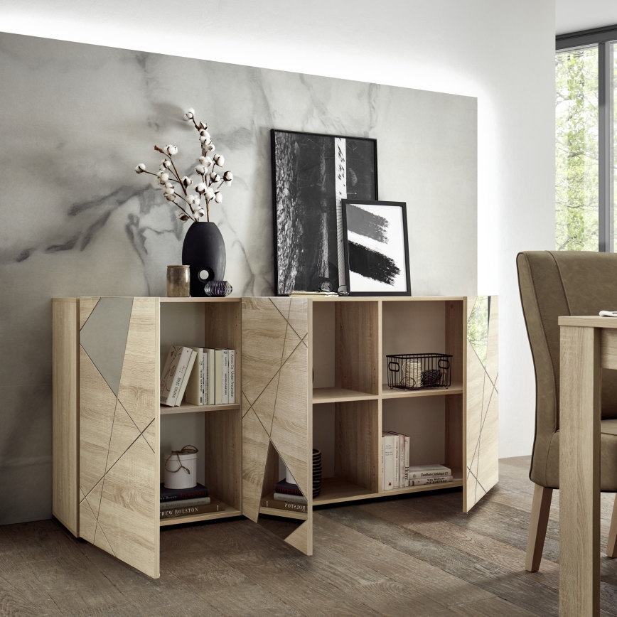 Comodă TAVRI, stejar sonoma