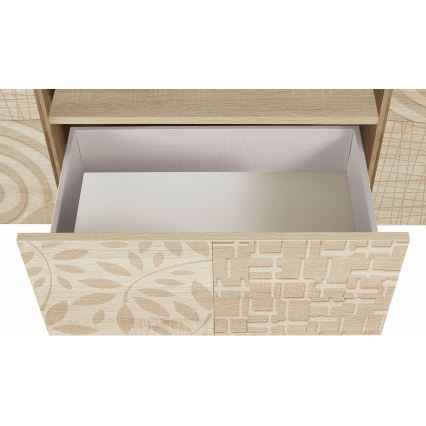 Comodă TV ARIA, stejar Sonoma