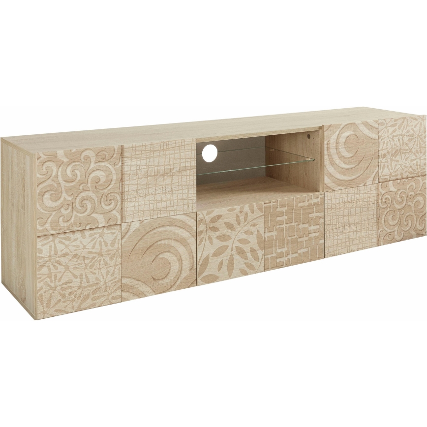 Comodă TV ARIA, stejar Sonoma