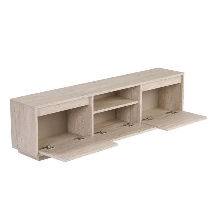 Comodă TV KREDE 160x30 cm bej