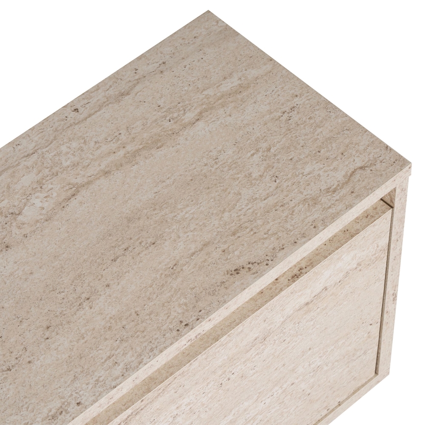 Comodă TV KREDE 160x30 cm bej