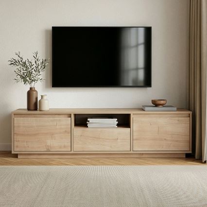 Comodă TV KREDE 160x30 cm stejar